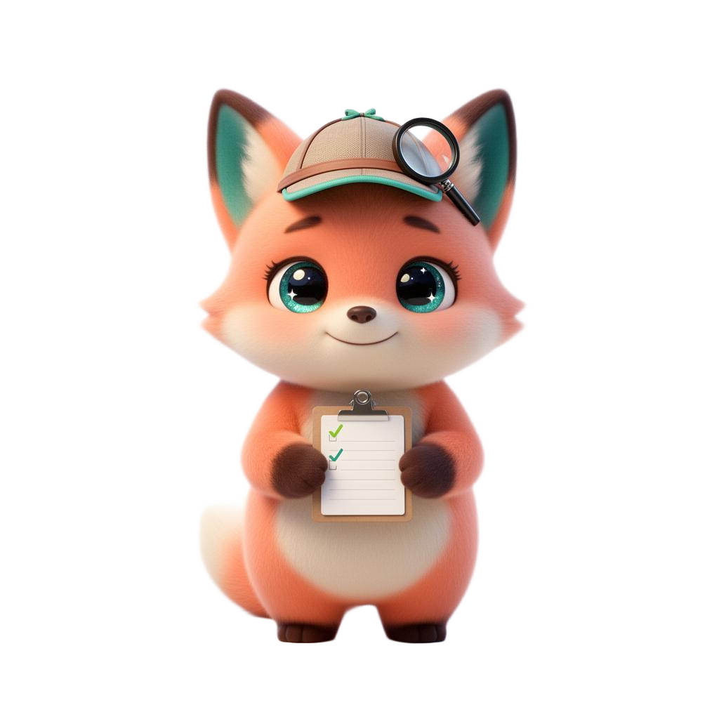 Sleuth the Fox mascot for CRA App